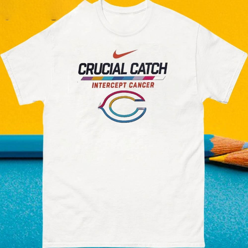 Chicago Bears Crucial Catch Fight Like A Bears 2024 Shirt (Copy)