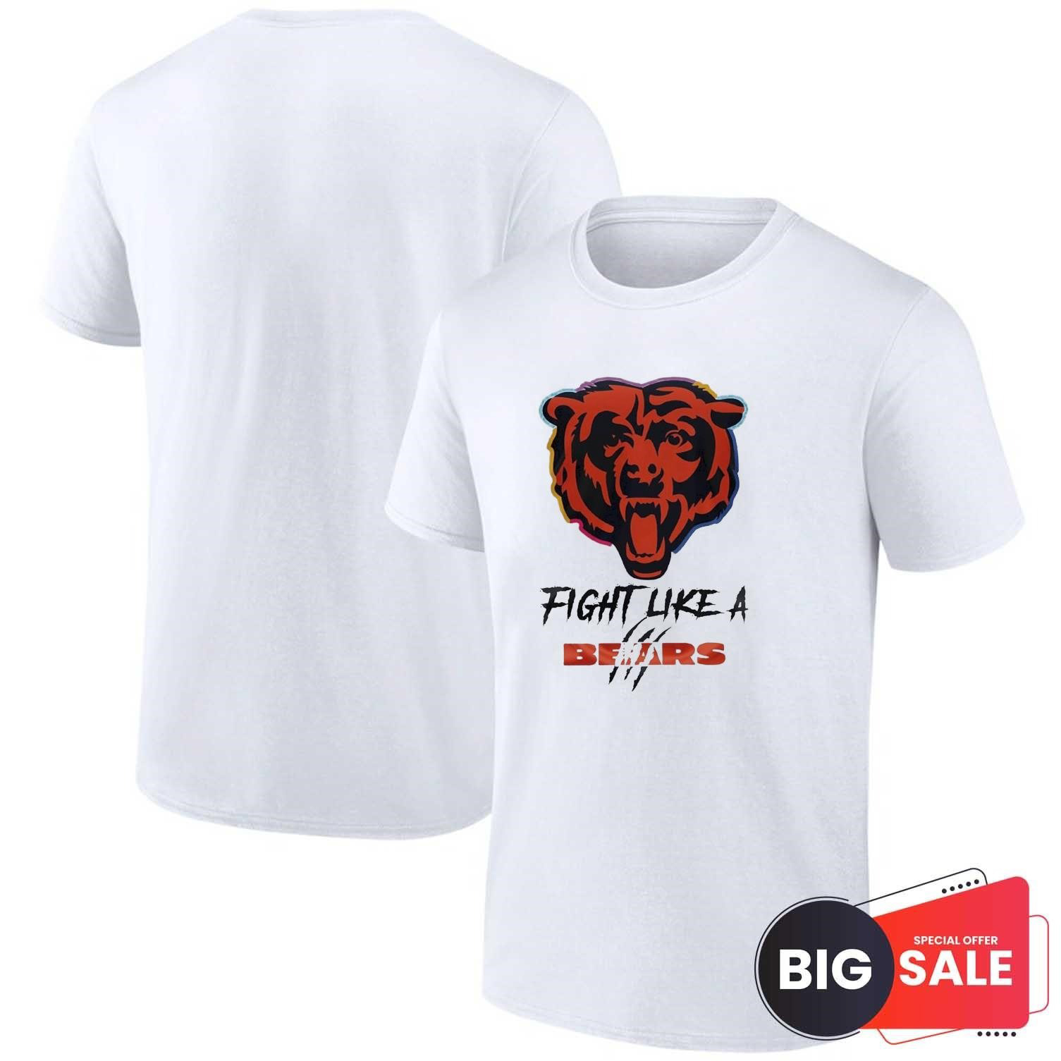 Chicago Bears Crucial Catch Fight Like A Bears 2024 Shirt