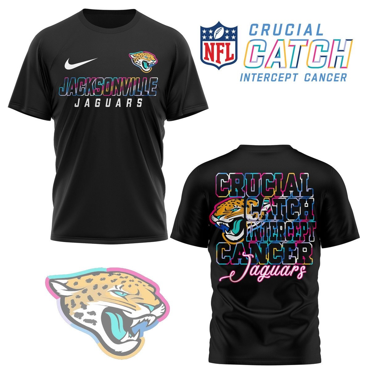 Jacksonville Jaguars 3D Shirt for Fans